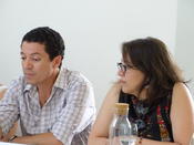 Daniel Moreno (Fundación Ciudadanía), Vivian Schwarz (Fundación Ciudadanía)