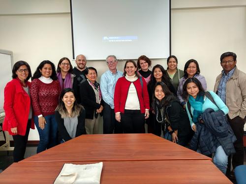 trAndeS Students at PUCP, Lima, Peru, September 23, 2017