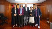 trAndeS Working Group “Gender Inequalities and Sustainability,” led by Narda Henríquez (PUCP) and Marianne Braig (FU Berlin), in a workshop at PUCP, Lima, in November 2023.