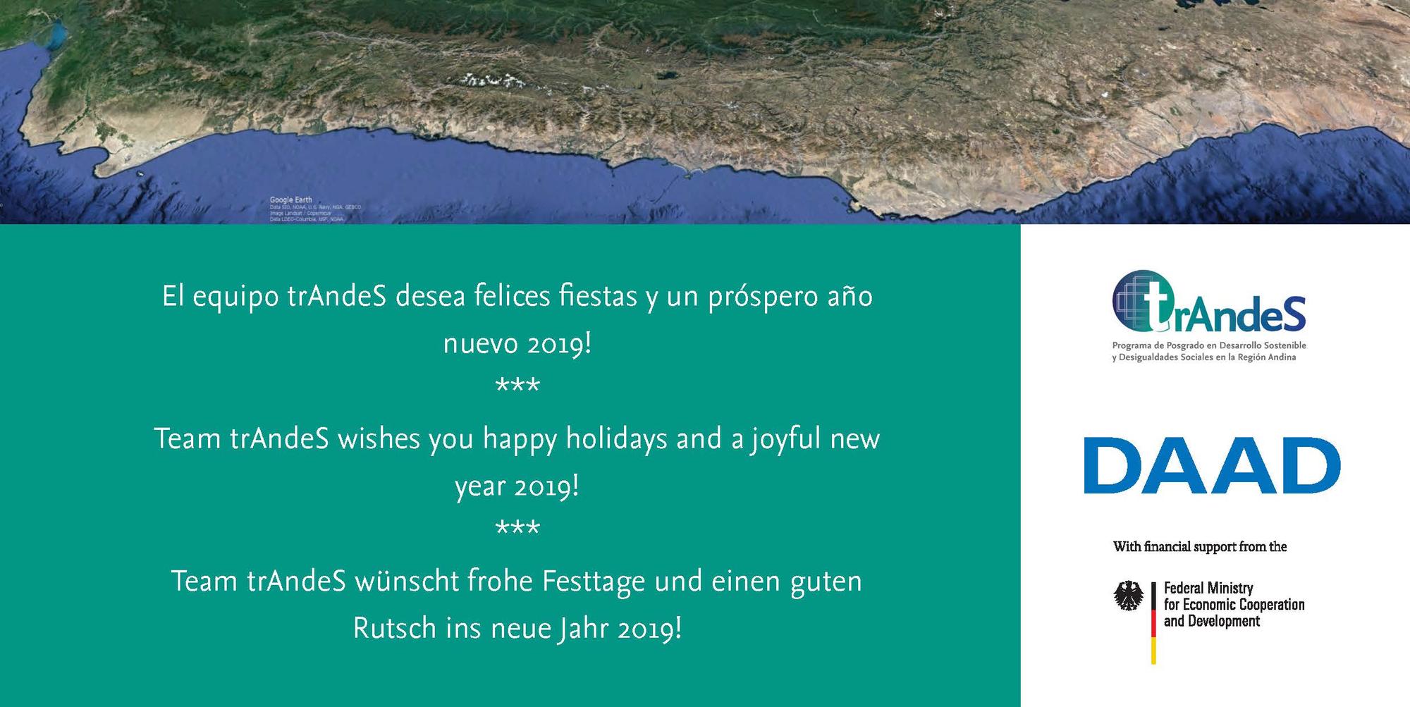 Felices fiestas! * Happy holidays! * Frohe Festtage!