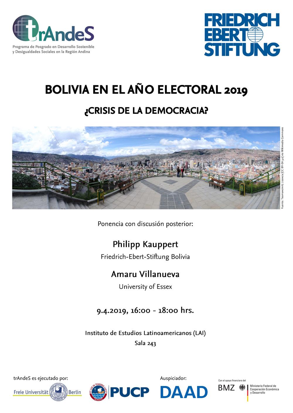 Bolivia en el año electoral 2019